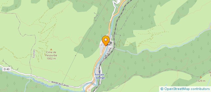 localisation de l'entreprise MADAME SANDRINE GIOANNI  FONTAN