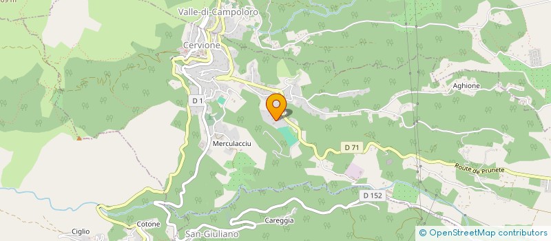 localisation de l'entreprise MADAME SANDRINE GIOVANNETTI à SANTA-MARIA-POGGIO