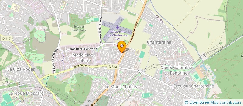 localisation de l'entreprise MADAME SANDRINE GIOVENALE  MITRY-MORY