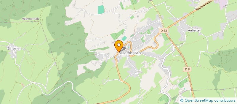 localisation de l'entreprise MADAME SANDRINE GIRAUDIAS  VILLEMONTAIS