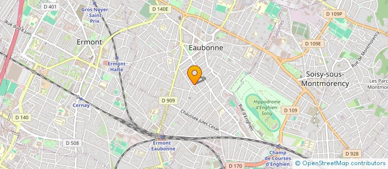 localisation de l'entreprise MADAME SANDRINE GIRAUX à EAUBONNE