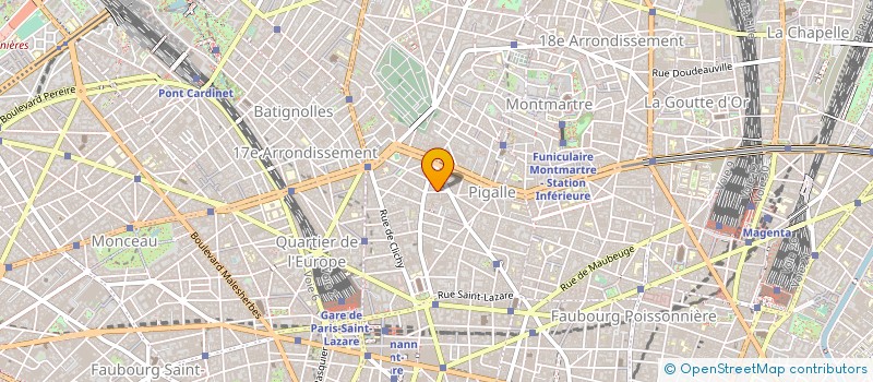 localisation de l'entreprise MADAME SANDRINE GLEVAREC  PARIS