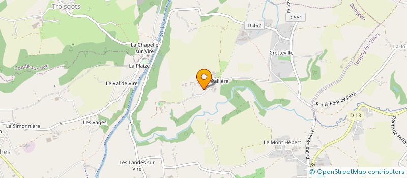localisation de l'entreprise MADAME SANDRINE GODREUIL à DOMJEAN
