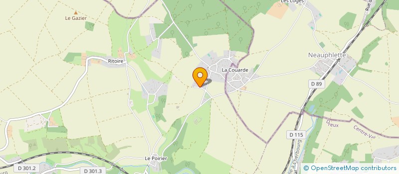 localisation de l'entreprise MADAME SANDRINE GOGIBUS à GUAINVILLE