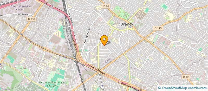 localisation de l'entreprise MADAME SANDRINE GOLGER  DRANCY