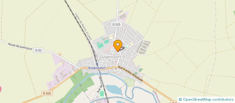 localisation de l'entreprise MADAME SANDRINE GOMES  VILLENEUVE-SUR-AISNE