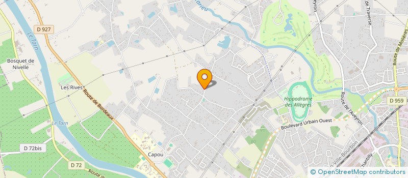 localisation de l'entreprise MADAME SANDRINE GONCALVES  MONTAUBAN