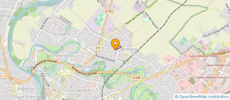 localisation de l'entreprise MADAME SANDRINE GORNARD à NIORT