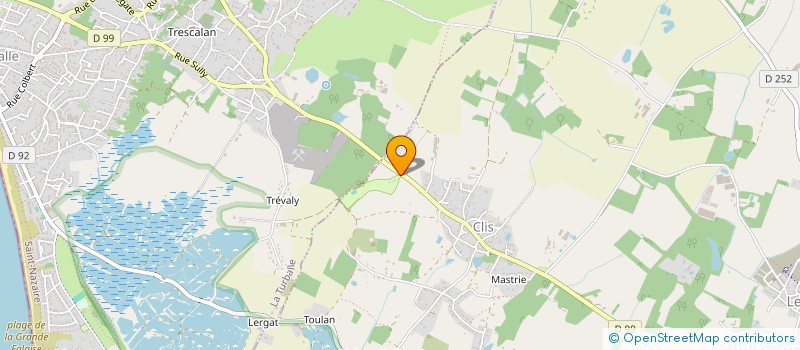 localisation de l'entreprise MADAME SANDRINE GOSSET à GUERANDE