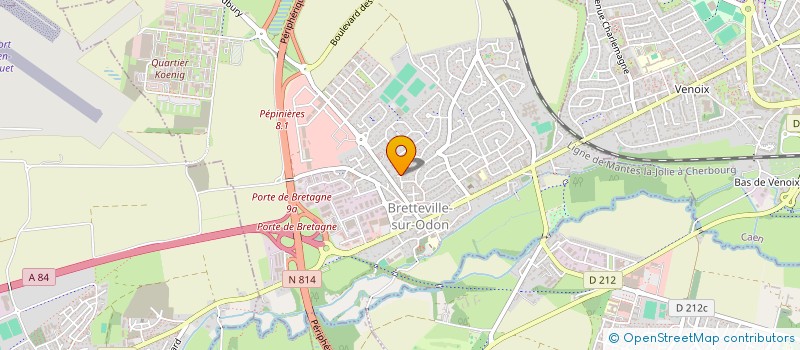 localisation de l'entreprise MADAME SANDRINE GOUEDARD  BRETTEVILLE-SUR-ODON