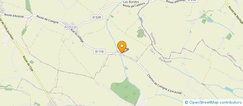 localisation de l'entreprise MADAME SANDRINE GOUMAS  ARDIZAS