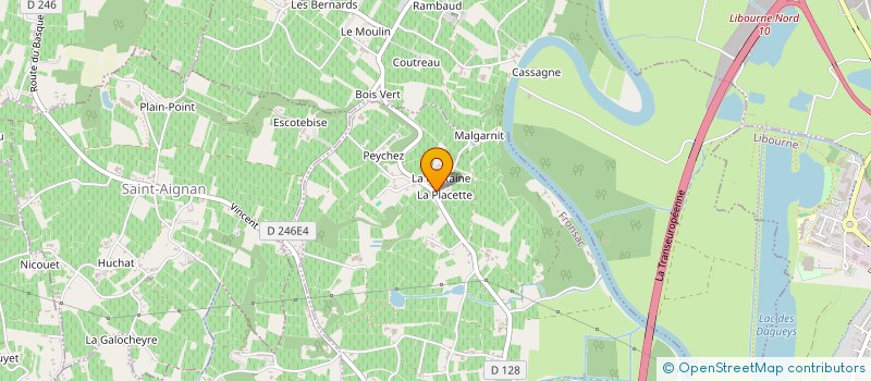 localisation de l'entreprise MADAME SANDRINE GOURBIER à FRONSAC
