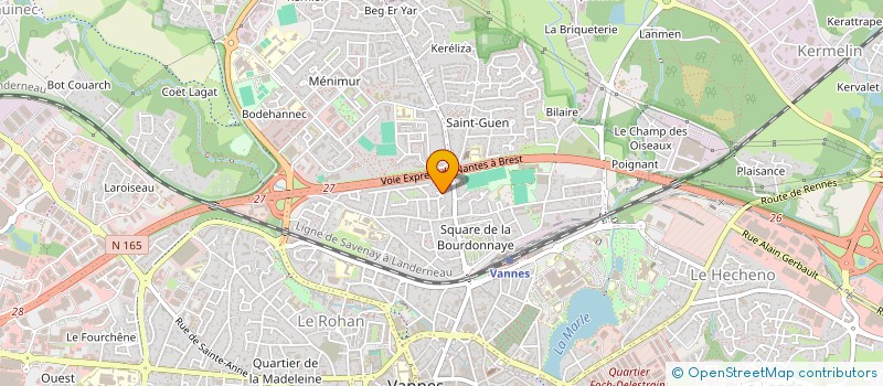 localisation de l'entreprise MADAME SANDRINE GOUSSET à VANNES