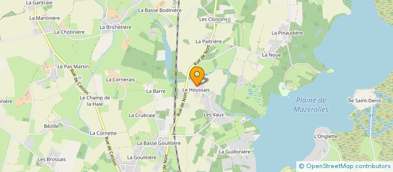 localisation de l'entreprise MADAME SANDRINE GOUTAL  SUCE-SUR-ERDRE