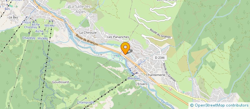 localisation de l'entreprise MADAME SANDRINE GRANGER  SAINT-CHAFFREY