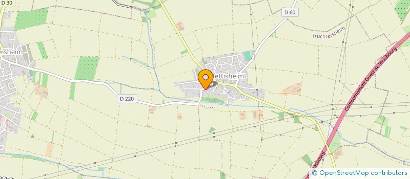 localisation de l'entreprise MADAME SANDRINE GRAUFFEL  PFULGRIESHEIM