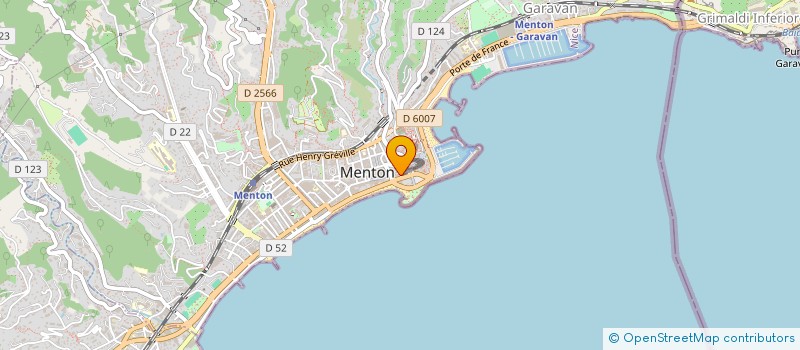 localisation de l'entreprise MADAME SANDRINE GRENDAS à MENTON