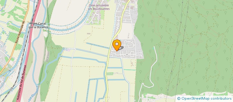 localisation de l'entreprise MADAME SANDRINE GRIERE  ORAISON