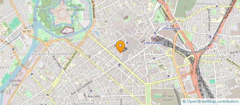 localisation de l'entreprise MADAME SANDRINE GROSSIR à LILLE