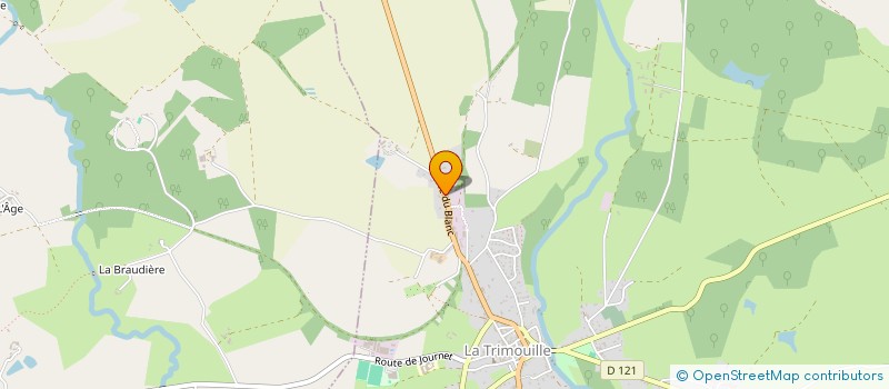 localisation de l'entreprise MADAME SANDRINE GUCHE  SAULGE