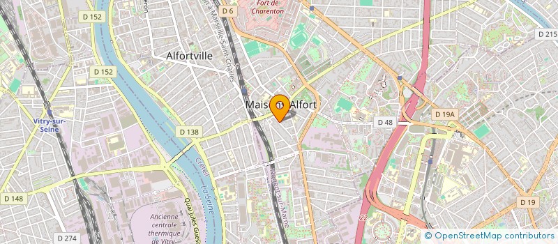 localisation de l'entreprise MADAME SANDRINE GUERIN à MAISONS-ALFORT