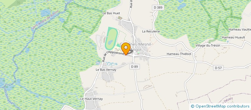 localisation de l'entreprise MADAME SANDRINE GUESDON  GRAIGNES-MESNIL-ANGOT