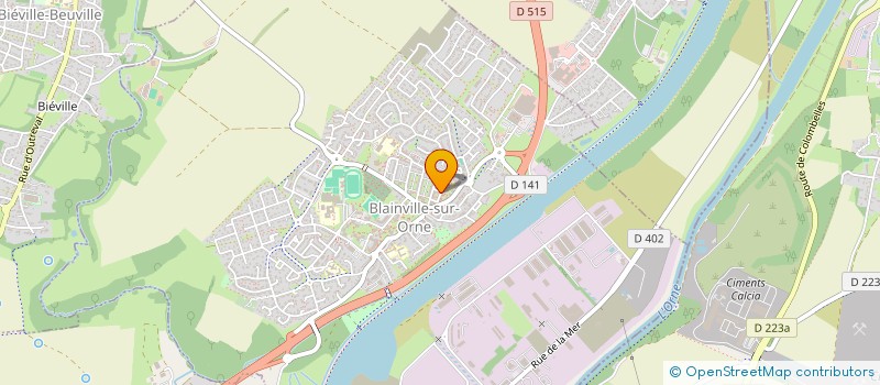 localisation de l'entreprise MADAME SANDRINE GUESDON à BLAINVILLE-SUR-ORNE