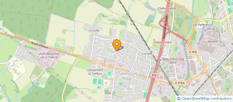 localisation de l'entreprise MADAME SANDRINE GUIBOURG  CHATENOY-LE-ROYAL