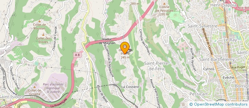 localisation de l'entreprise MADAME SANDRINE GUIDICELLI à NICE