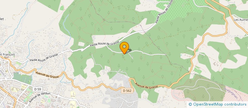 localisation de l'entreprise MADAME SANDRINE GUIGONNET  DRAGUIGNAN