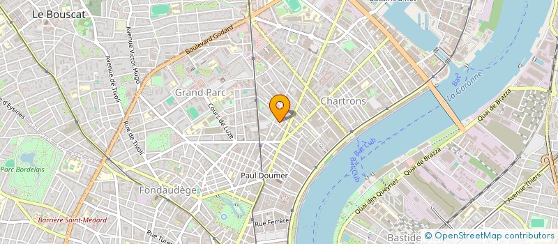 localisation de l'entreprise MADAME SANDRINE GUILLEMASSY-CAZABONNE à BORDEAUX