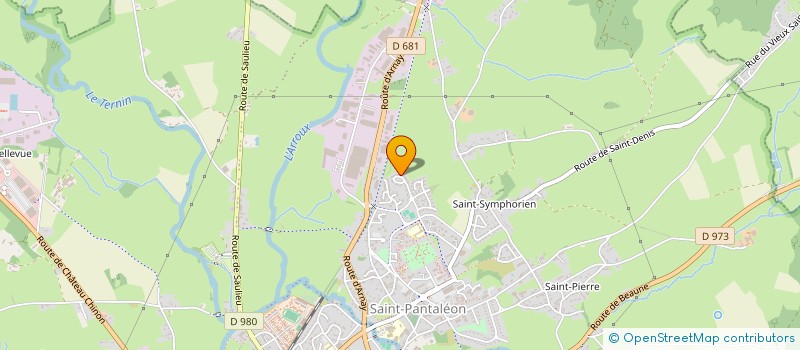 localisation de l'entreprise MADAME SANDRINE GUINARD  AUTUN