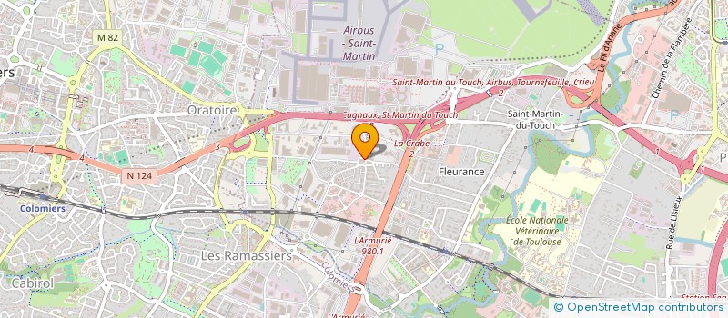 localisation de l'entreprise MADAME SANDRINE GUINVARC'H à TOULOUSE