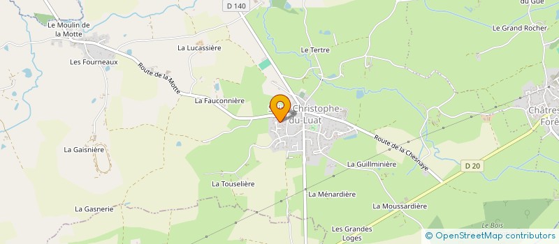 localisation de l'entreprise MADAME SANDRINE GUITTET  EVRON