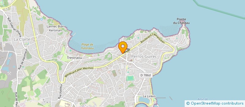 localisation de l'entreprise MADAME SANDRINE GUYOMARD  PERROS-GUIREC