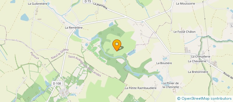 localisation de l'entreprise MADAME SANDRINE GUYON  NIEUL-LE-DOLENT