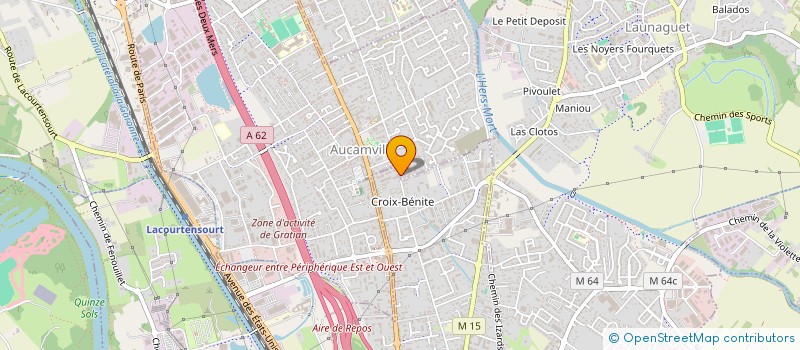 localisation de l'entreprise MADAME SANDRINE HACHET à TOULOUSE