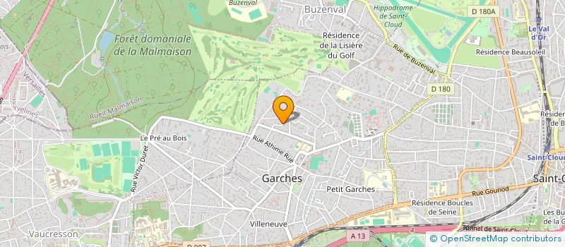 localisation de l'entreprise MADAME SANDRINE HADDAD à GARCHES