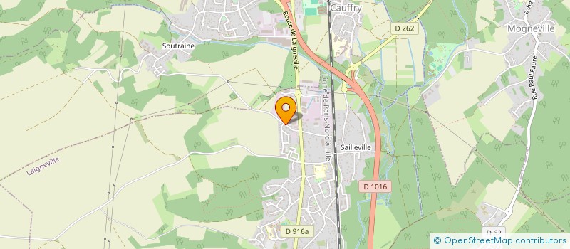 localisation de l'entreprise MADAME SANDRINE HAMELIN  CAUFFRY