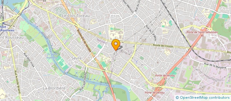 localisation de l'entreprise MADAME SANDRINE HANTALA à NANTES
