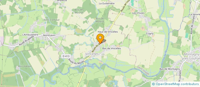 localisation de l'entreprise MADAME SANDRINE HANTZ  VINCELLES