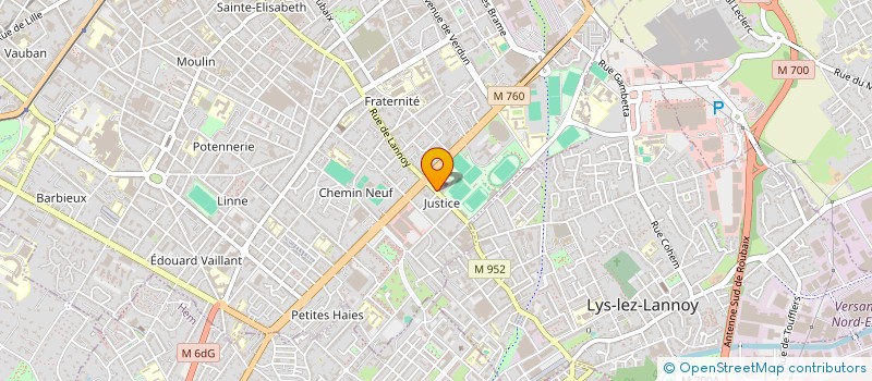 localisation de l'entreprise MADAME SANDRINE HARTEMANN à ROUBAIX