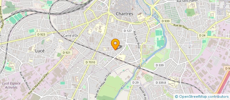 localisation de l'entreprise MADAME SANDRINE HATON à CHARTRES