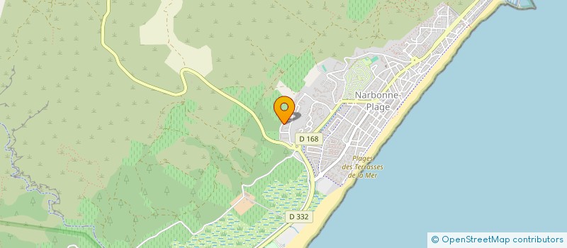 localisation de l'entreprise MADAME SANDRINE HATTINGUAIS  NARBONNE