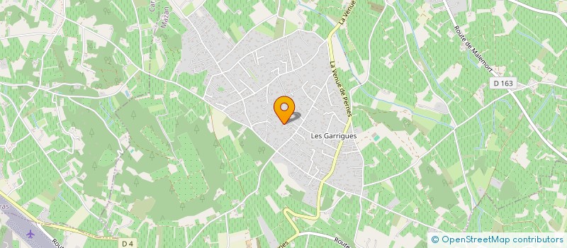 localisation de l'entreprise MADAME SANDRINE HAUBOIS  MAZAN