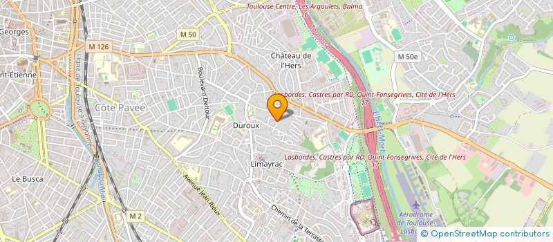 localisation de l'entreprise MADAME SANDRINE HAURIE à TOULOUSE