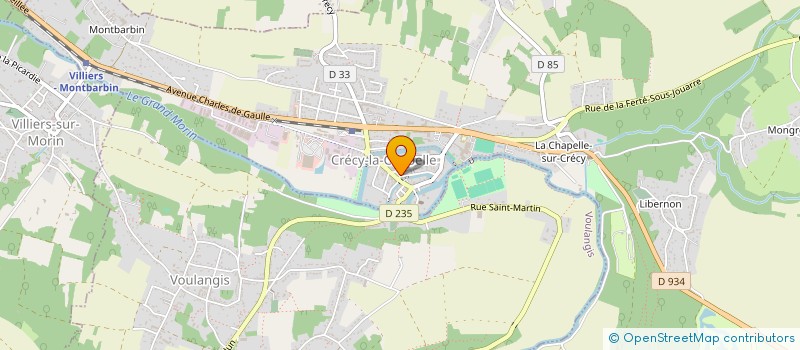 localisation de l'entreprise MADAME SANDRINE HEINRICH  CRECY-LA-CHAPELLE