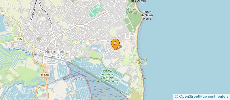 localisation de l'entreprise MADAME SANDRINE HEKINIAN  NOIRMOUTIER-EN-L'ILE