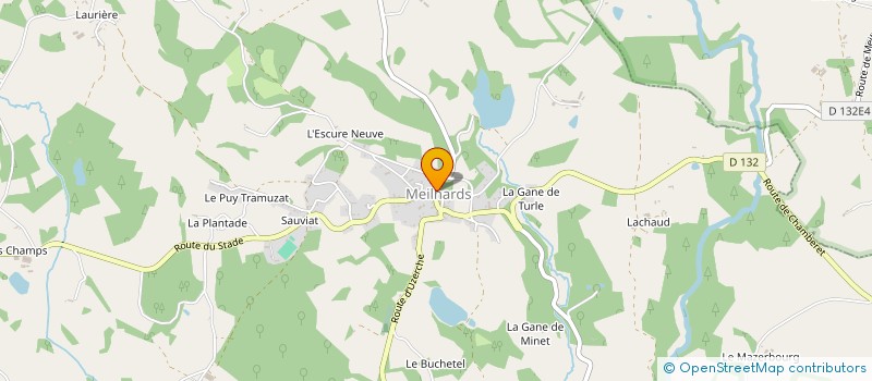 localisation de l'entreprise MADAME SANDRINE HENON à MEILHARDS