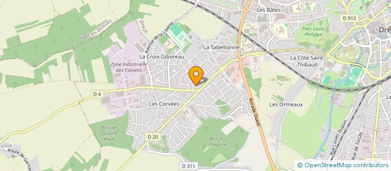 localisation de l'entreprise MADAME SANDRINE HENRIQUES à LURAY